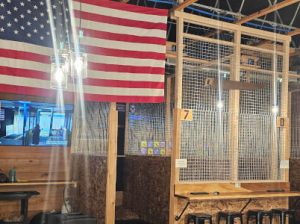 14 axe throwing lanes for a birthday party or other event near Key Peninsula and Kitsap Peninsula, WA